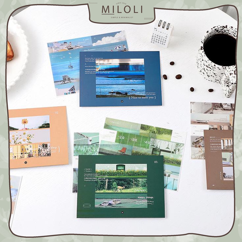 

[MILOLI] 2 Sheets REUNION SERIES Sticker Deco DIY Scrapbook BuJo Planner Stiker Hias - B0278
