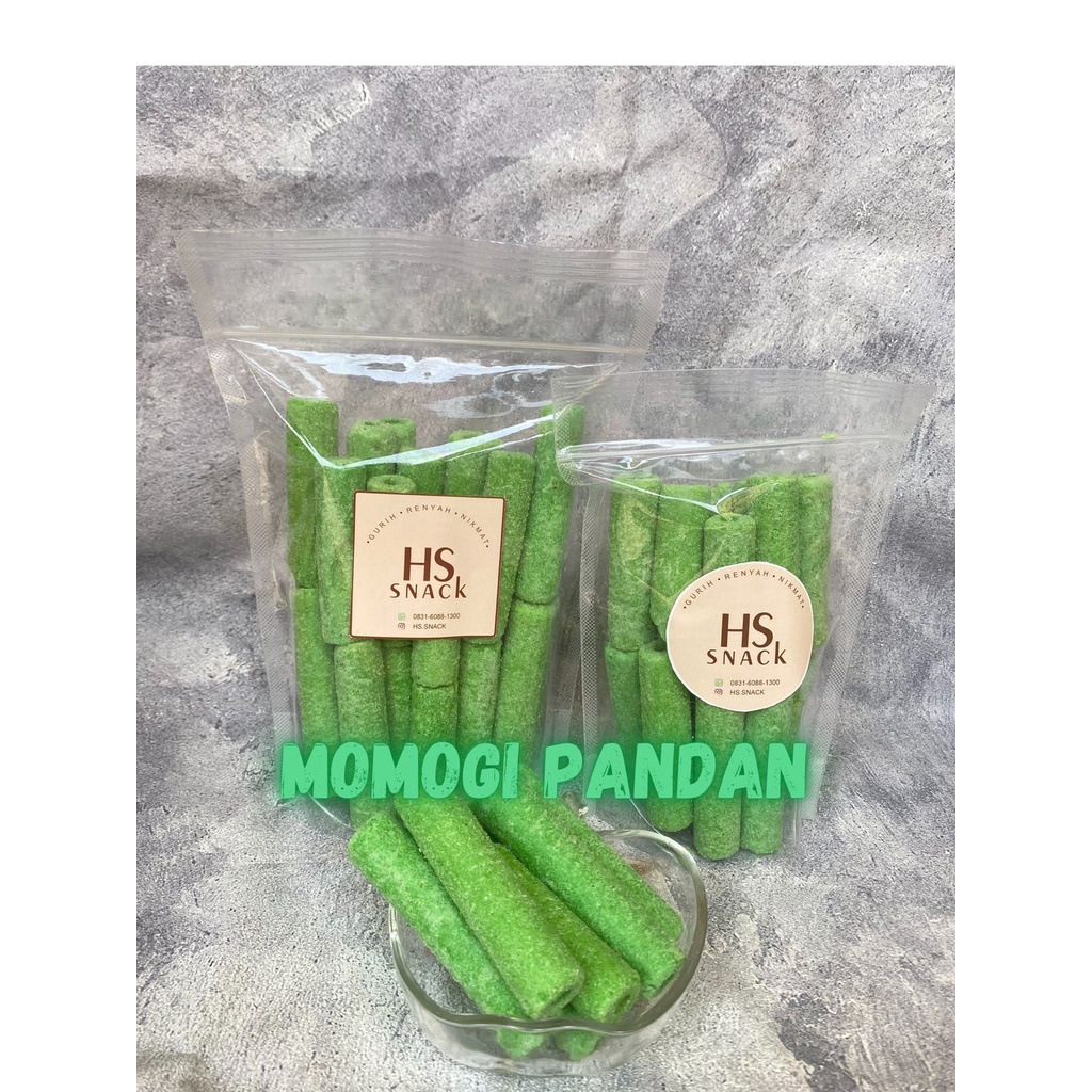 

HS snack - MOMOGI PANDAN - SNACK TERLARIS / MAKANAN RINGAN / CEMILAN