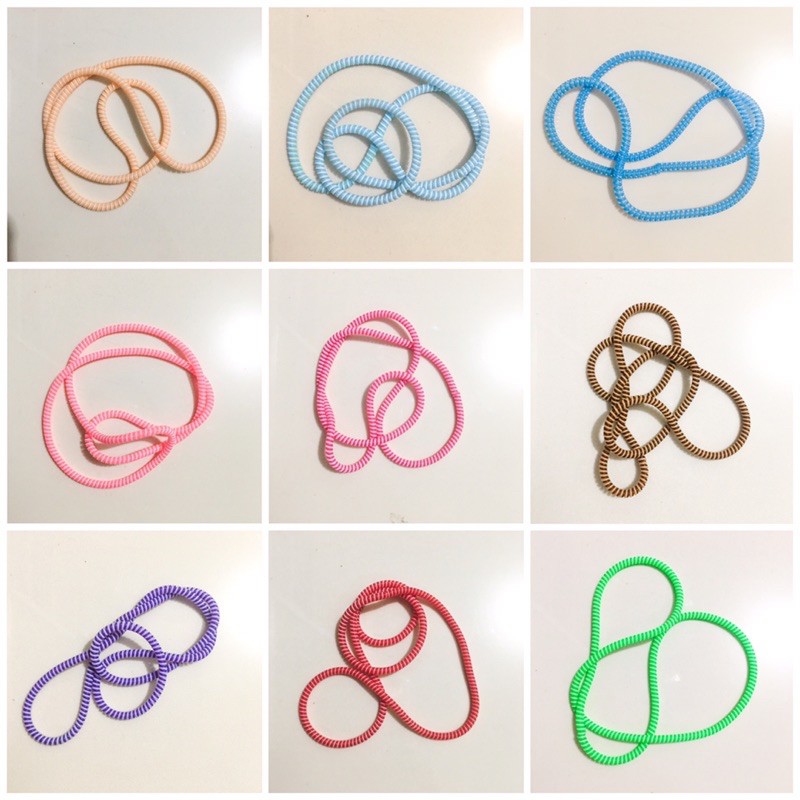 Pelindung Kabel Spiral 2 Warna