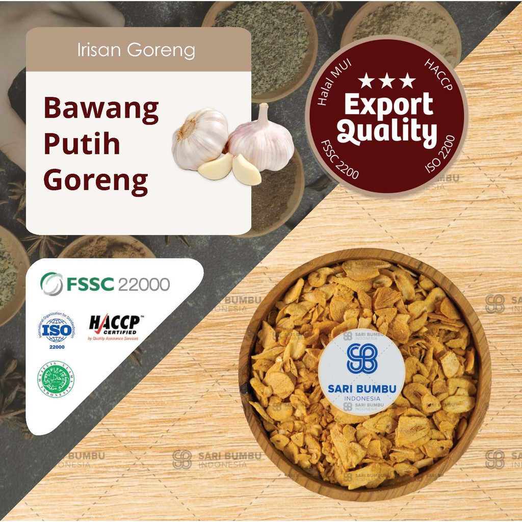 

Bawang Putih Goreng / Fried Garlic