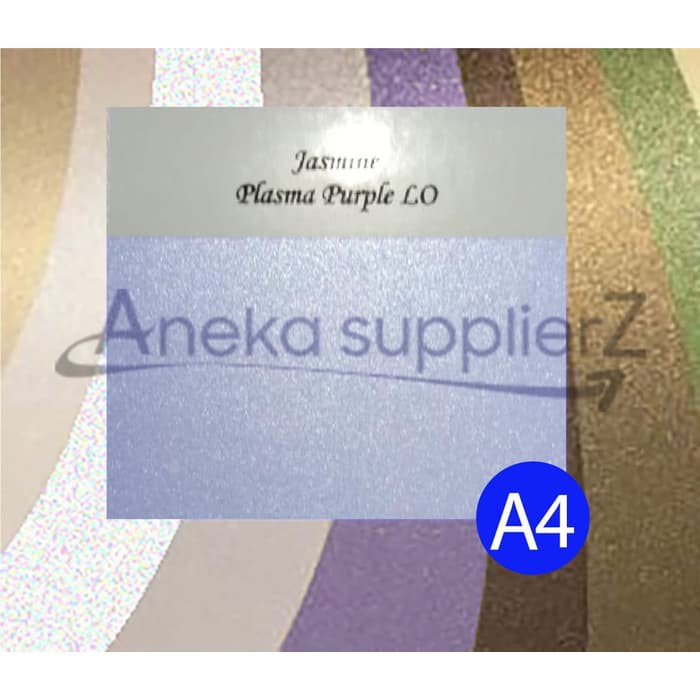 Kertas Karton Jasmine Tebal - A4 (Ungu/Purple )