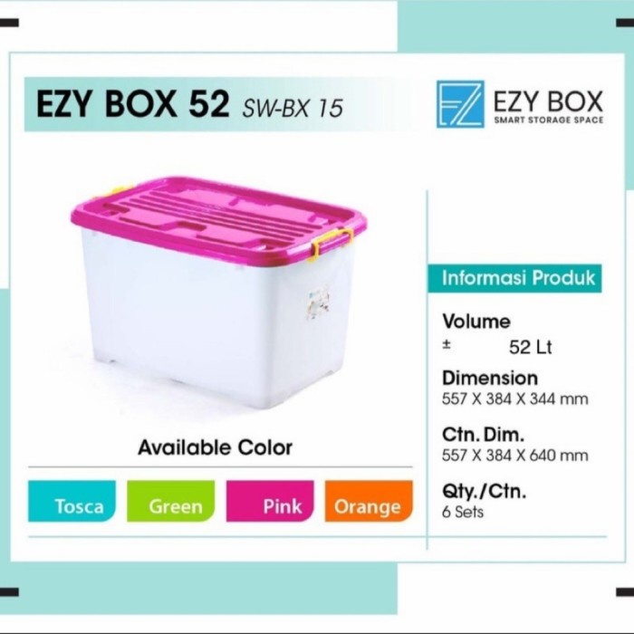 Ezy Box Container 52 Liter