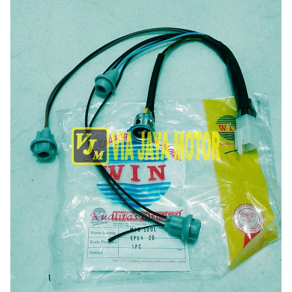 VJM FITTING FITING LAMPU DEPAN COP MIO SOUL MIO GT 125 WIN KUALITAS ORI