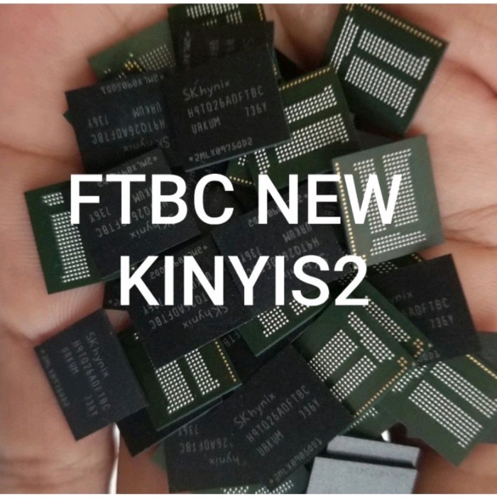 IC EMMC FTBC H9TQ26ADFTBC REDMI XIOMI OPPO SAMSUNG VIVO ADVAN MITO INF