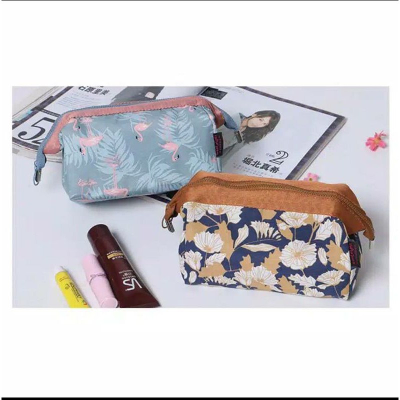 [COD] Tas Make Up Tas Kosmetik Pouch Make Up Pouch Kosmetik Anti Air Pouch Make Up Traveling