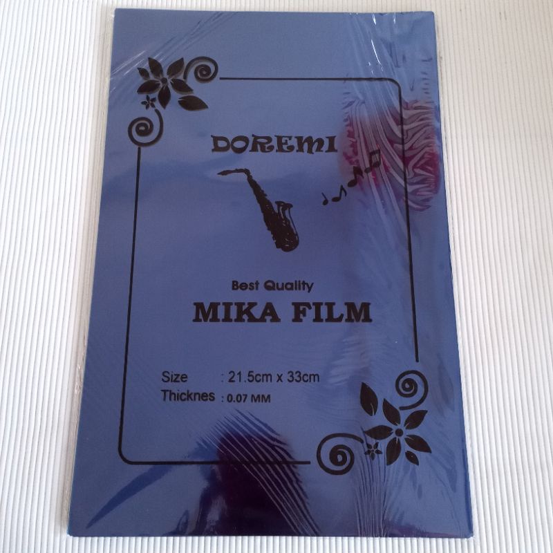 Mika Film Warna Biru Tua Doremi (Isi 100 lembar)