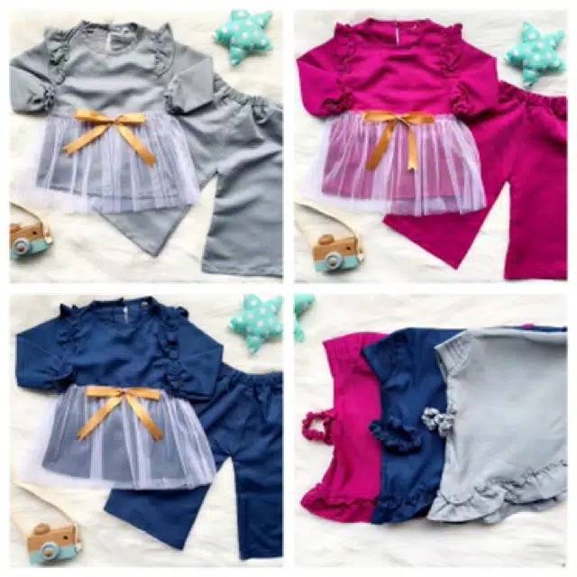 Aluna kulot gamis set