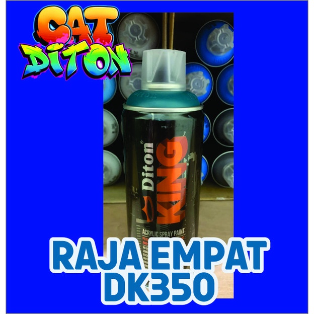 

Cat Semprot DITON KING DK 350 RAJA AMPAT / GRAFFITI PAINT DOFF 400ml