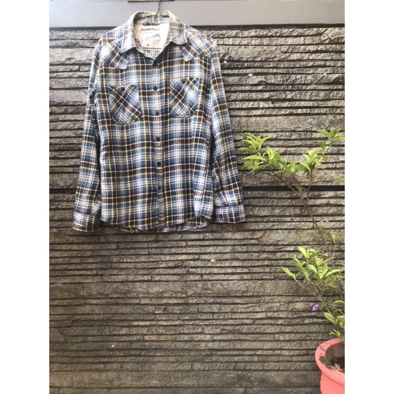 kemeja flanel second
