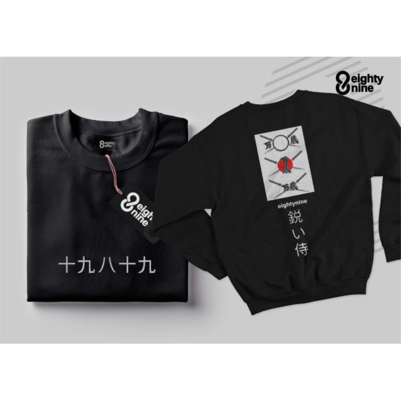 Sweater crewneck murah terbaru crewneck pria wanita crewneck original eighty nine