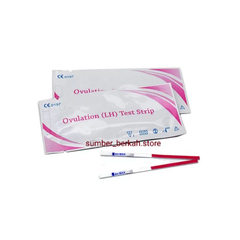 Ovulation LH Test Strip / Tes Ovulasi Masa Subur Ovutest Tespack Promil Kesuburan Tespek Program Hamil