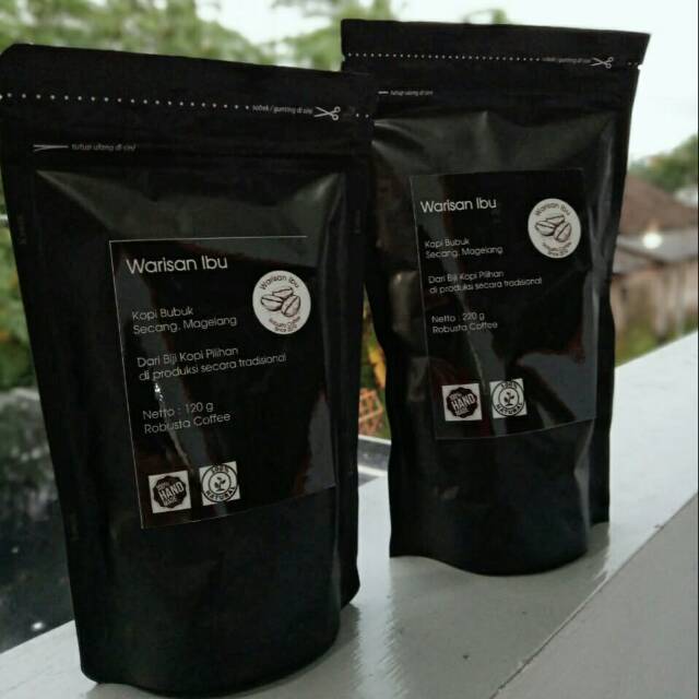 

Kopi bubuk "warisan ibu