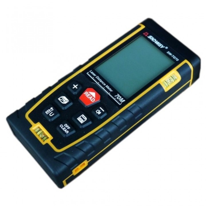 SNDWAY SW-TG70 - Infrared Laser Distance Meter Measurement Tool 70M