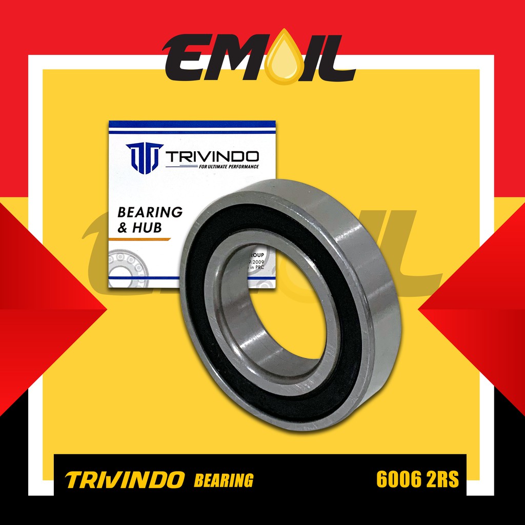 Ball Bearing Laher 6006 2RS Bak CVT Mio J / Mio GT / Xride Trivindo