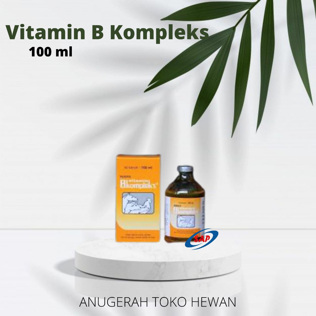Vitamin B Kompleks Medion 100 ml Injeksi - Vitamin Ayam/Kambing/Sapi