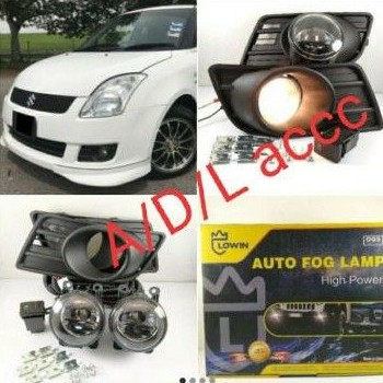 foglamp bumper depan lampu kabut sorot MOBIL Suzuki swift 2007-2011 MODEL ORISINIL