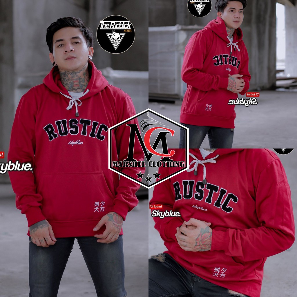 RCL - JAKET SWEATER HOODIE RUSTIC JAKET SWEATER HOODIE DISTRO PREMIUM ORIGINAL RIDDICK