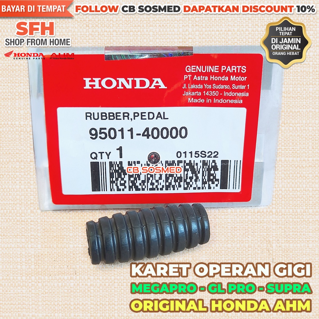 Karet Operan Gigi Verza 150 K18 2013 - 2018 Karet Pedal Persneling CB150 Verza K18H Original Honda A