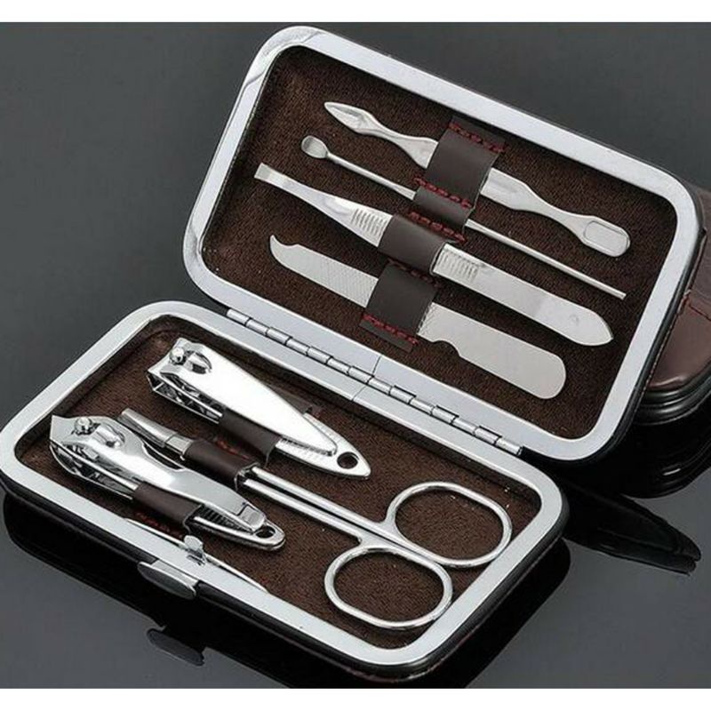 Gunting Kuku Set 7 pcs Nail Art Set Manicure Pedicure