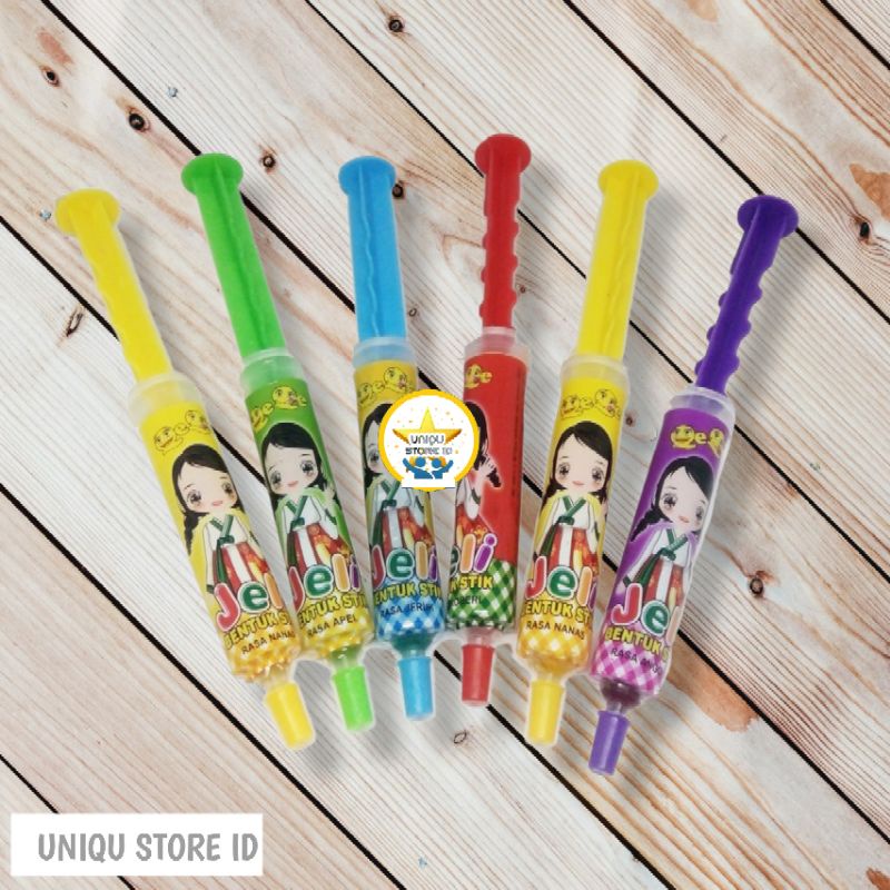 Permen Jeli Bentuk Suntikan Aneka Rasa 1pcs