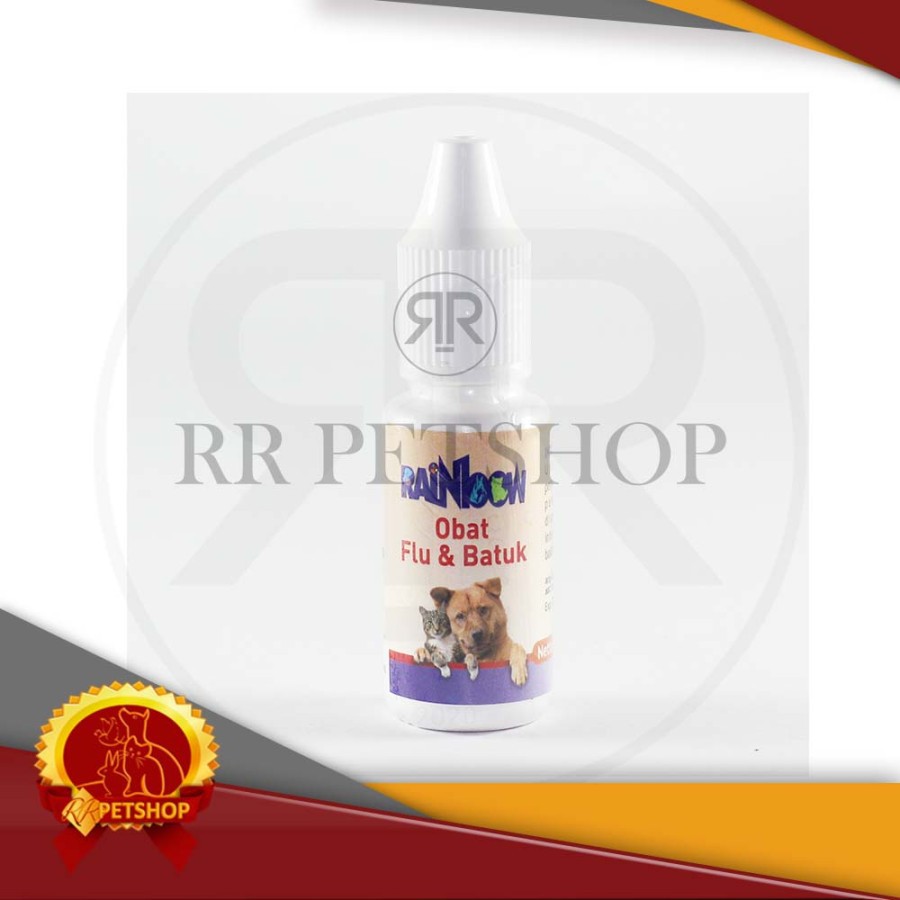 Obat batuk Flu Pilek Kucing Anjing rainbow 8 Ml