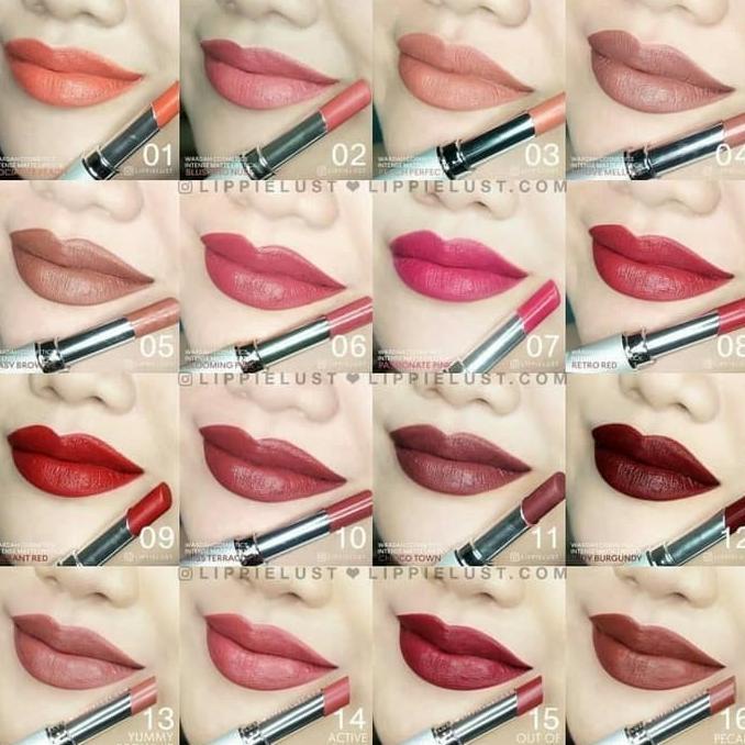 Best Product Lipstik Wardah Stick Putar Matee - Lipstik Wardah Kekinian - Lipstik Wardah Original 10