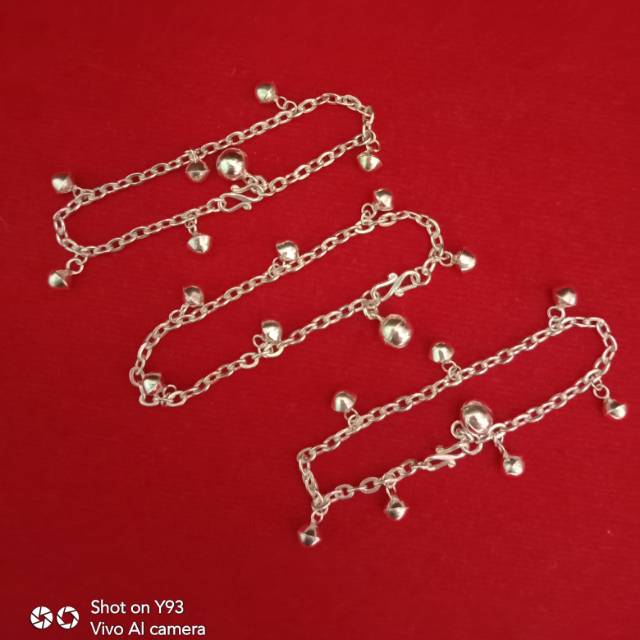 Gelang baby/anak  perak pengrajin tangan