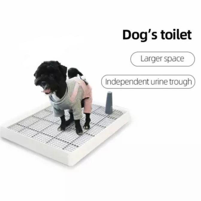Promo Pee Tray Pet Dog Toilet Anjing - Alas Kencing Dog Toilet Large