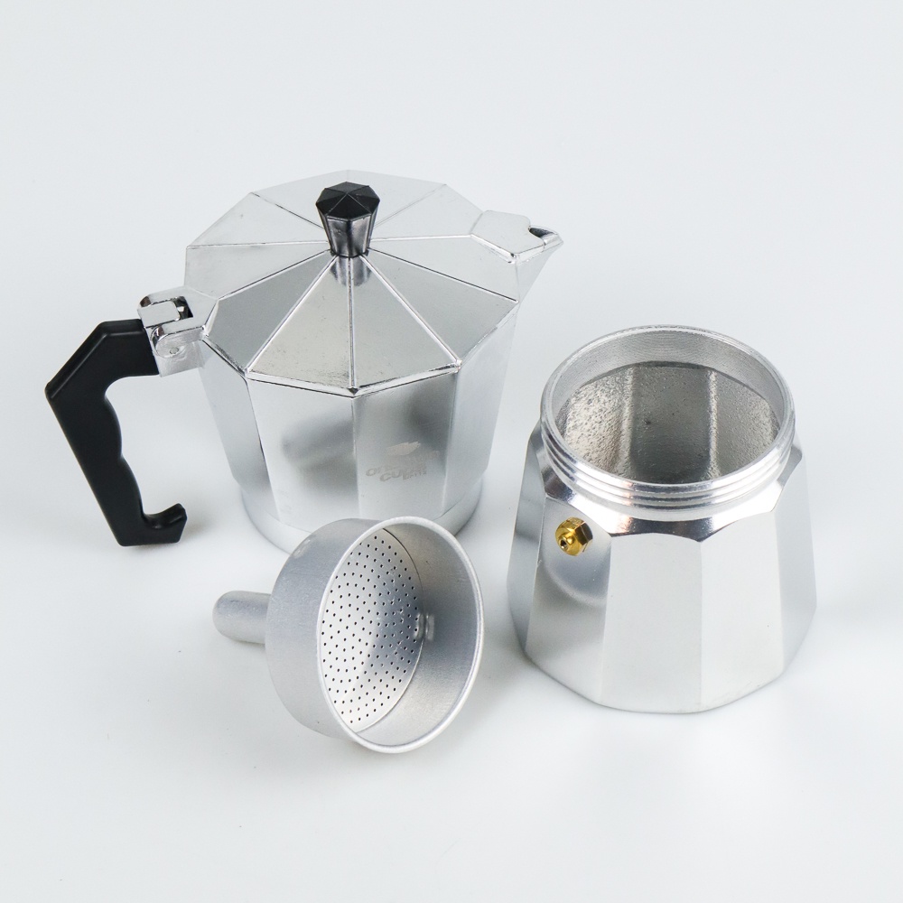 Espresso Coffee Maker Moka Pot - OMHZ2TSV Silver