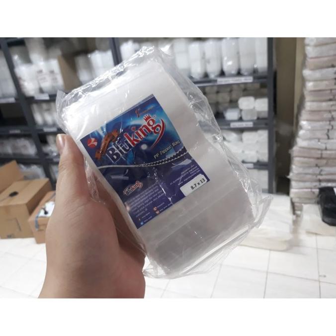 PLASTIK KLIP PP BENING 8,7X13CM - 8,7 X 13 CM - 50 MICRON - 100 PCS