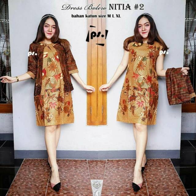 DRESS BOLERO NITIA 2 BATIK