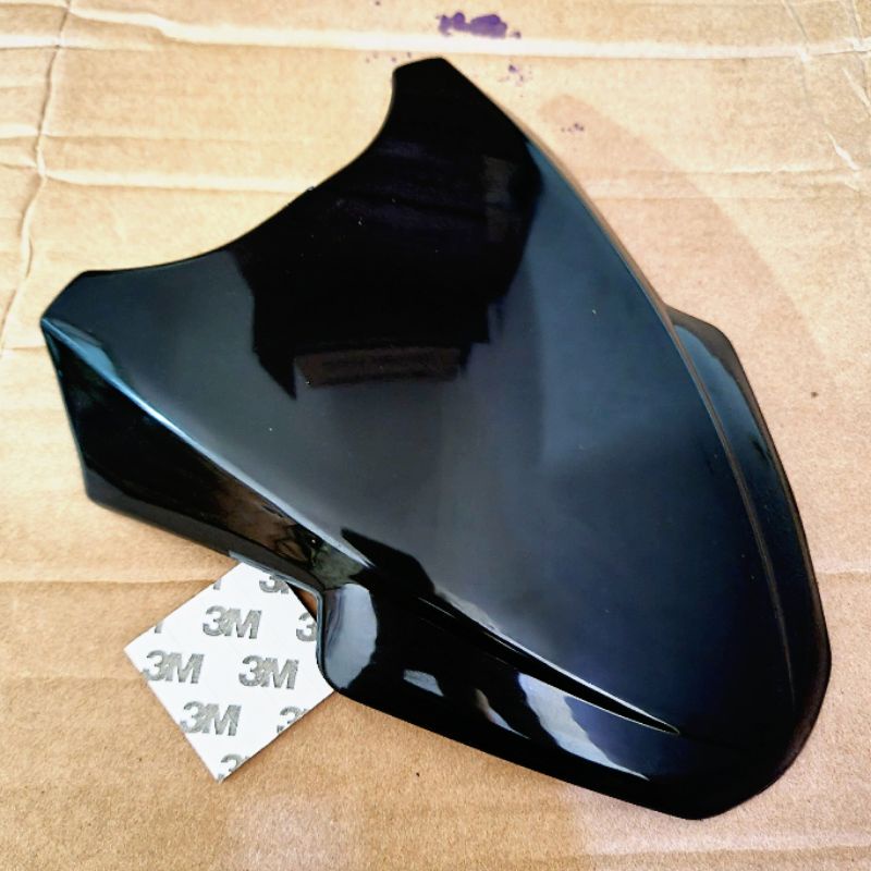 visor vario 160 hitam kilat bahan tebal anti pecah Free double tape