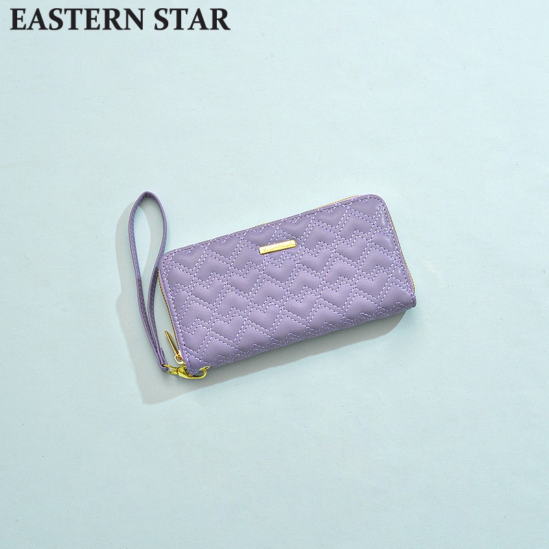 0791 𝙈𝙚𝙡𝙖𝙣𝙞𝙚 𝙒𝙖𝙡𝙡𝙚𝙩 Dompet Panjang Simple Plat ZigZag IMPORT