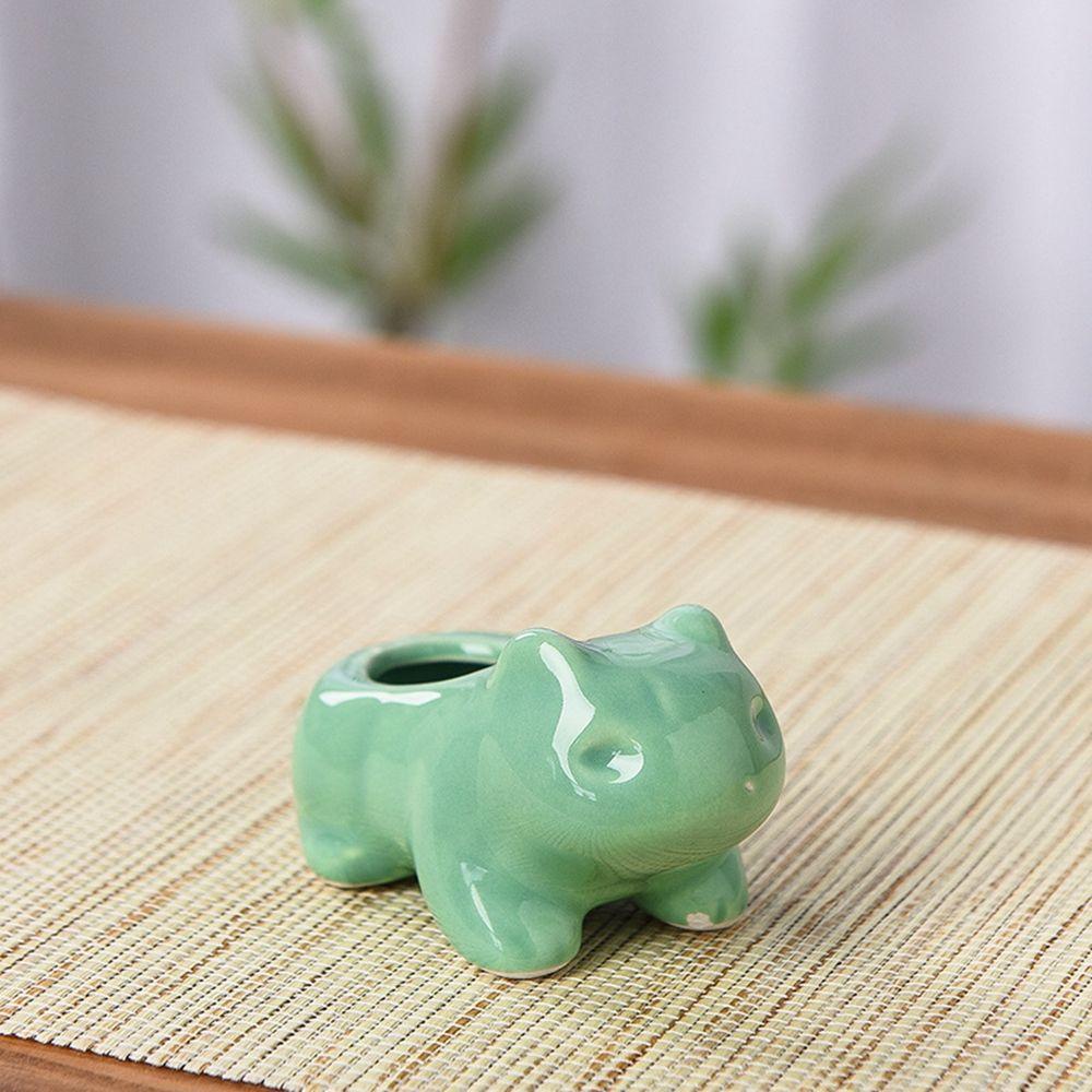 【 ELEGANT 】 Pot Bunga Lucu Berkebun Dengan Lubang Vas Pot Sukulen Planter Balkon Dekorasi Home Decor