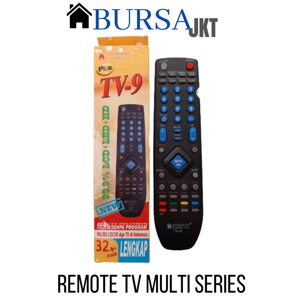 REMOTE TV TABUNG LCD LED MULTI CHUNGHE TV