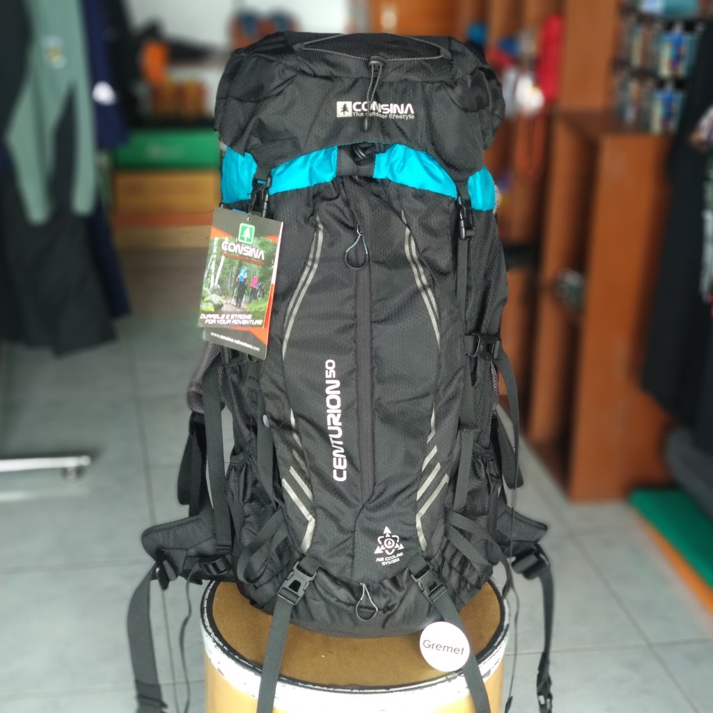 Carrier Gunung / Tas Ransel Consina Centurion 50 Liter