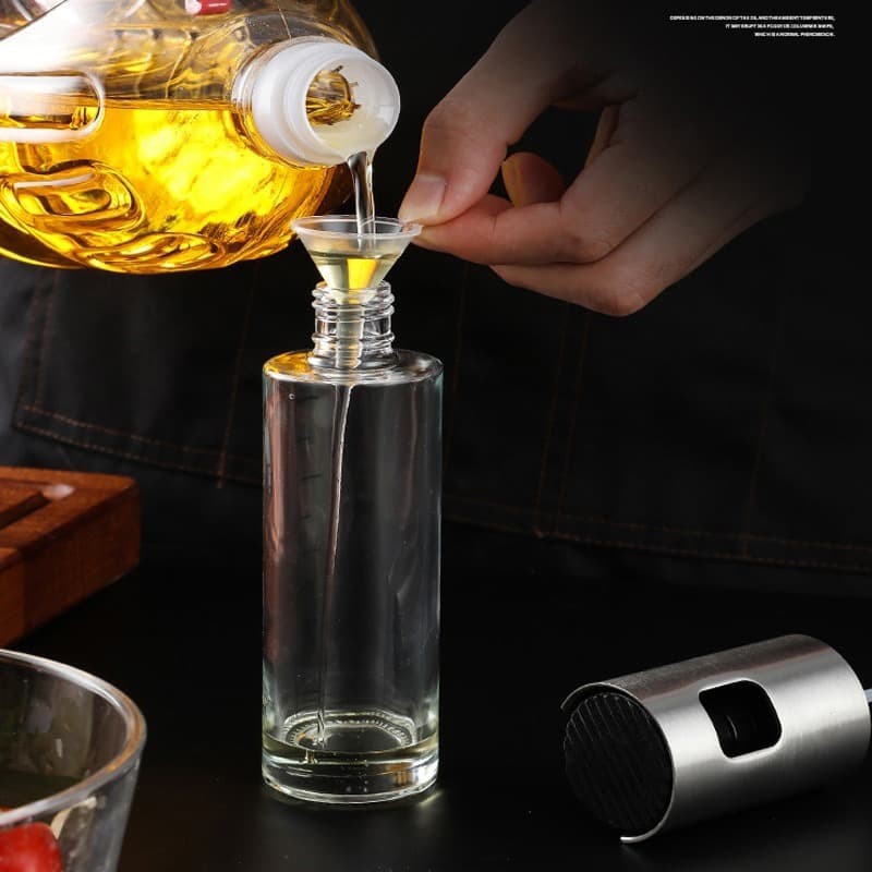 100ML OLIVE OIL SPRAYER GLASS BOTTLE BOTOL SEMPROT MINYAK ZAITUN GORENG KACA BPA-FREE