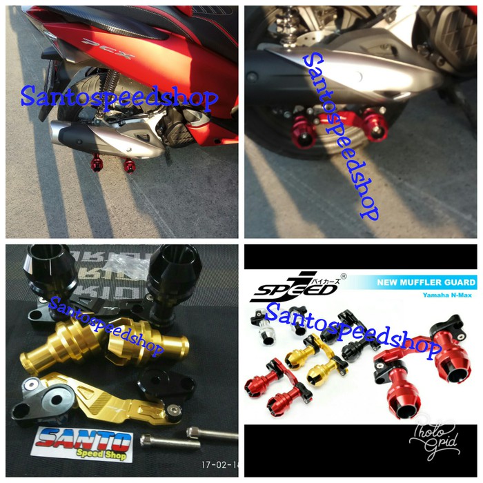 aksesoris PCX jalu knalpot pcx pelindung knalpot pcx  Murah