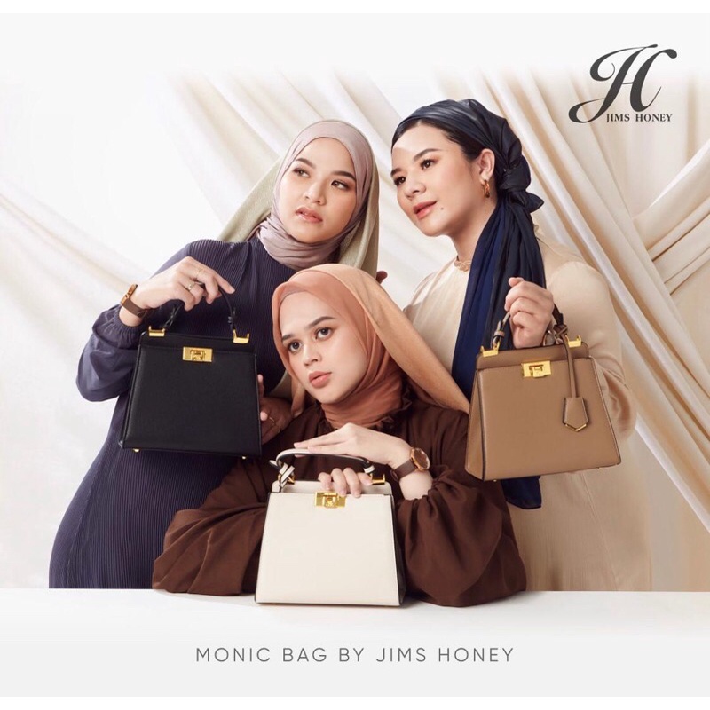 MONIC BAG JIMS HONEY / TAS SLEMPANG / TOP HANDLE / ORIGINAL BY JIMS HONEY