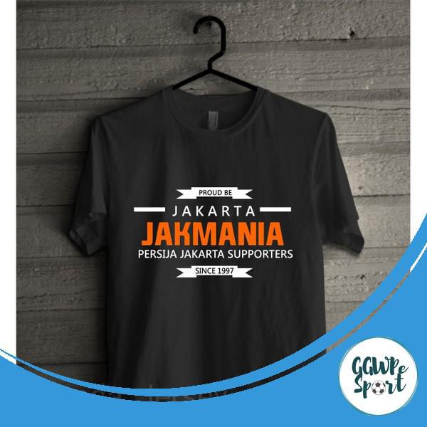 Kaos Distro Persija Jakmania Premium Baju Distro Lengan Pendek Katun Combed 30S Kualitas Terbaik