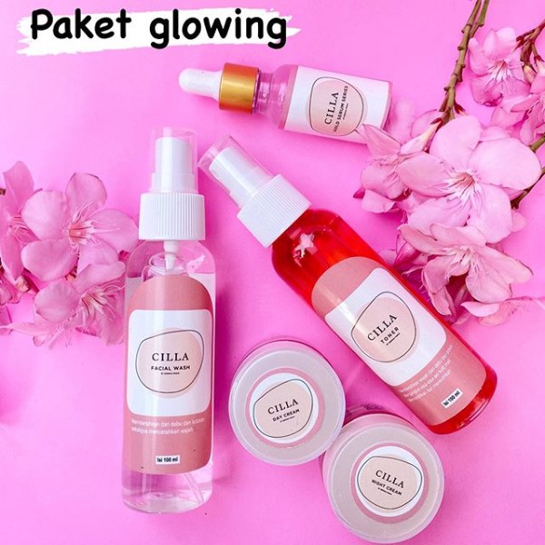 PAKET GLOWING CILLA SKINCARE BY RIDWAN PASHA