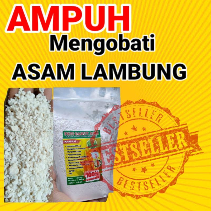 

TEPUNG GARUT /JENGKERUT, JENGKIRUT, Pati Asam LAMBUNG 500gr/Arrowroot/Tepung Irut, Obat asam lambung