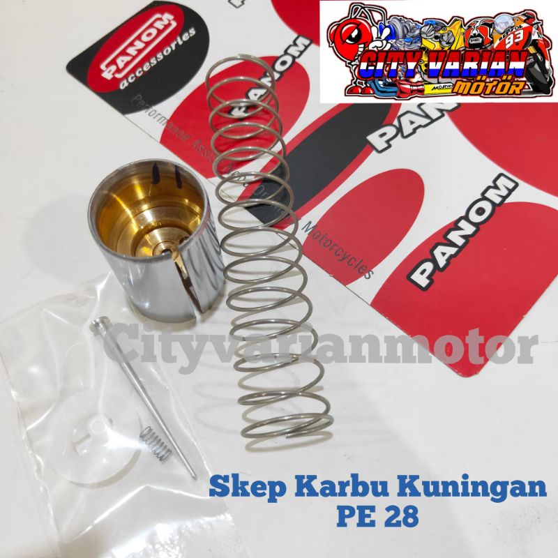 Skep Karbu Pe 24 26 28 Kuningan Anti Baret Skep Karburator Karbu Panom Ride it Keihin PE 24 26 28