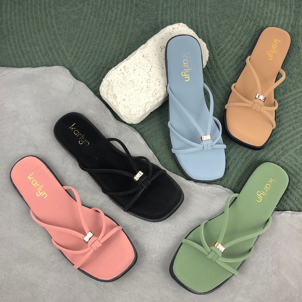 Karlyn Monica Sandal Flat Wanita