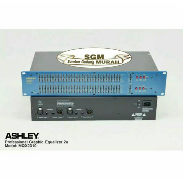 Jual Equalizer Ashley Mqx2310 Equaliser Ashley Mqx 2310 Original