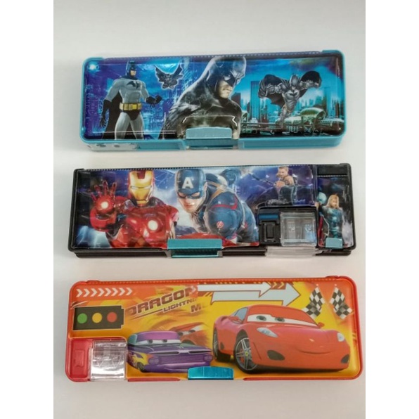 

Kotak pensil SUPER HERO Magnet Untuk Anak Laki-Laki