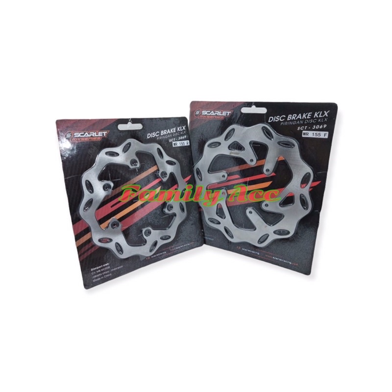 Disc Piringan Cakram Standar Depan Belakang WR 155 R - Scarlet Racing