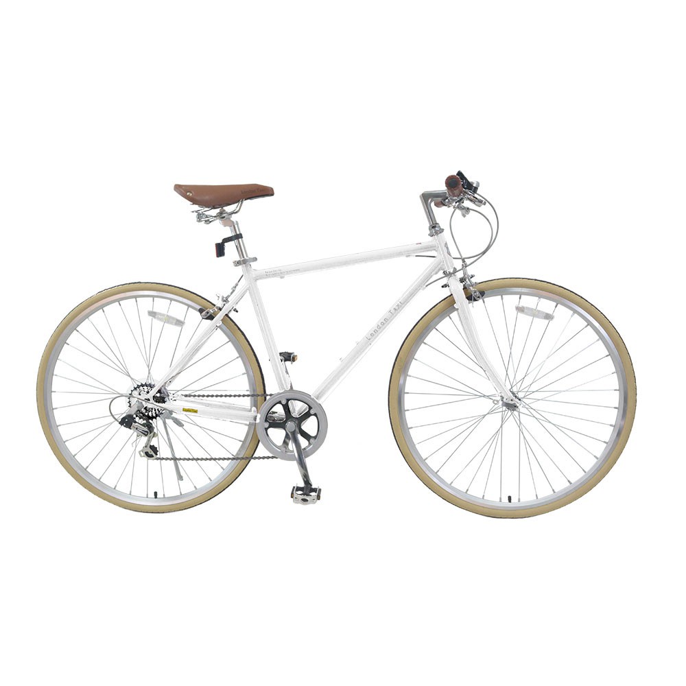 Gramedia Sidoarjo - London Taxi Roadbike 700C - pearl white - 208099436
