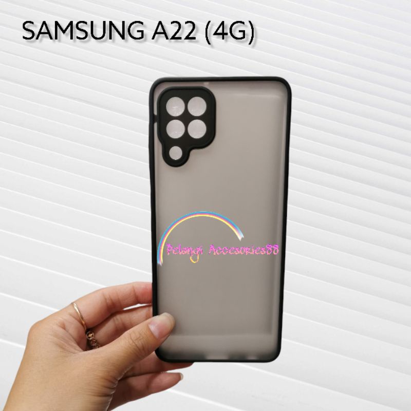 SAMSUNG A22 4G / M22 SOFTCASE CASE DOVE CASE FULL COLOUR