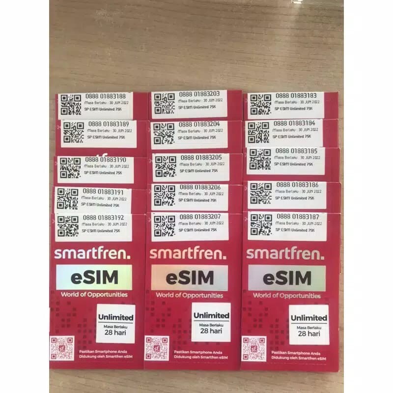 Esim Smartfren Unlimited
